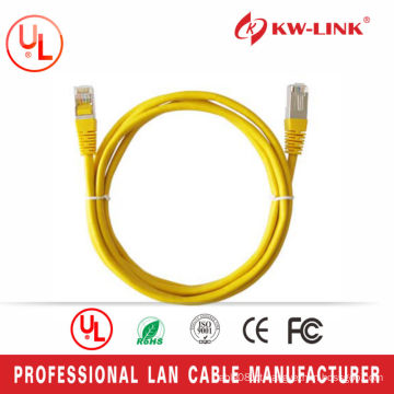 UTP de alta qualidade encalhado cabo de cabo de remendo cat6 macio 28awg / 26awg